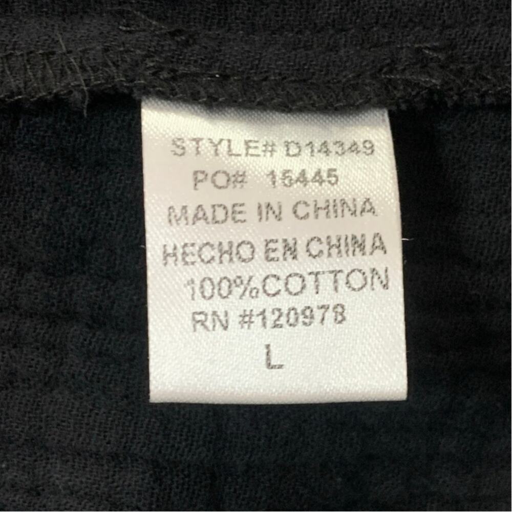 Entro Clothing L Solid Rolled Sleeve Basic Babydo… - image 8